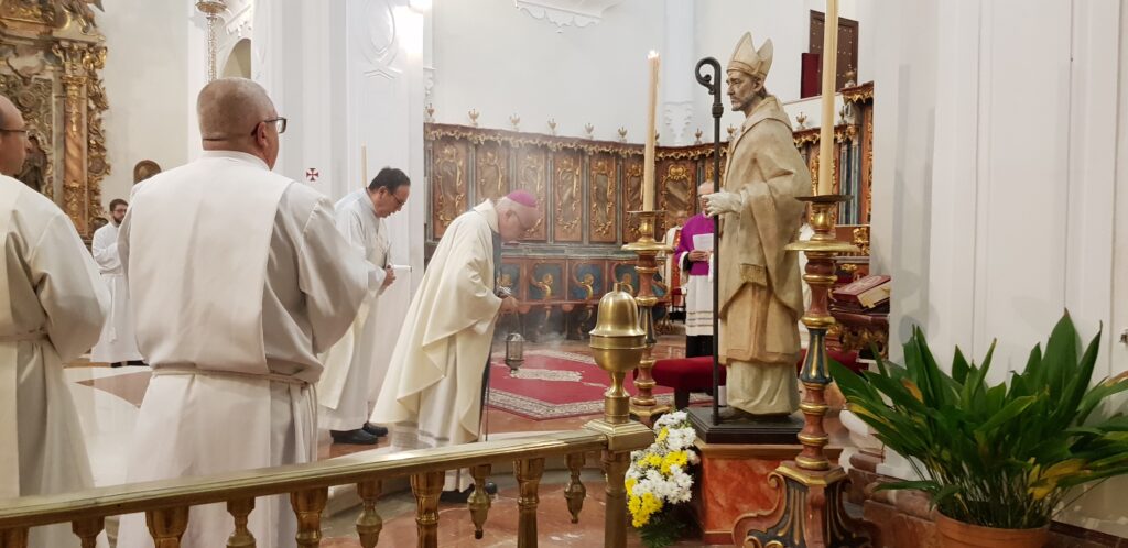 La diócesis celebra el día de su Patrón, San Leandro