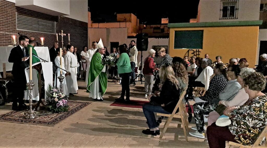 Visita Pastoral del Obispo a las parroquias del Gran Poder y de Ntra. Sra. del Mar de Isla Cristina