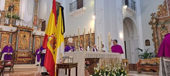 El Obispo preside la Misa Funeral por el eterno descanso del alma de Su Santidad el Papa Emérito Benedicto XVI en la Catedral de Huelva