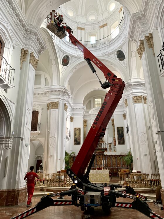 La Catedral permanecerá cerrada tres días por obras de mantenimiento en su interior