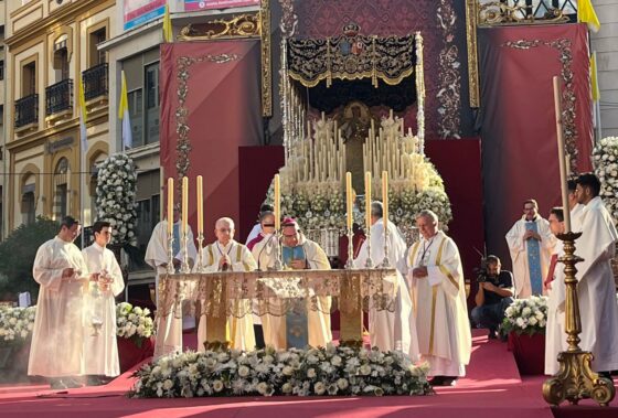 Homilía del obispo de Huelva, Santiago Gómez Sierra, en la Solemne Misa Estacional con motivo de la Coronación Canónica de Ntra. Sra. de la Amargura