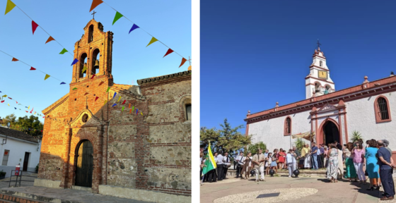 Las parroquias de Corteconcepción y Puerto Moral, primera parada de la Visita Pastoral del Obispo de Huelva
