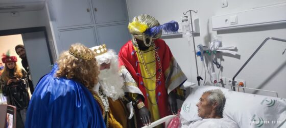 Los Reyes Magos van al Hospital