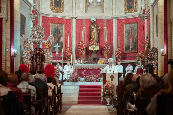 Terminan las fiestas patronales de Trigueros con la presencia del Obispo Emérito