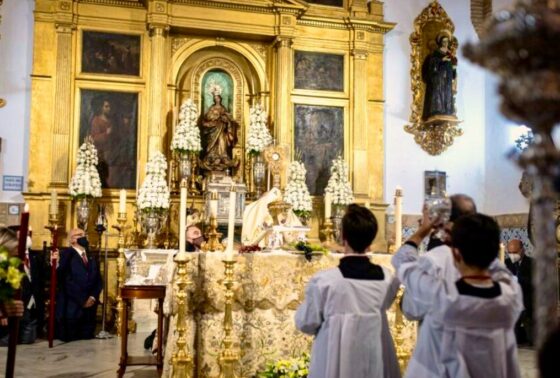 El Jubileo Circular de las Cuarenta Horas llega a la ciudad de Huelva