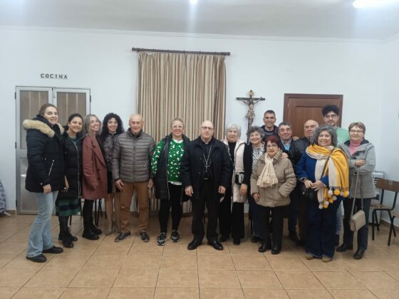 El obispo de Huelva concluye su Visita Pastoral a San Bartolomé de la Torre