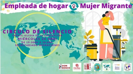 Círculo de Silencio en Huelva para visibilizar la situación de las mujeres migrantes