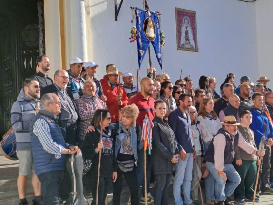 Internos del Centro Penitenciario de Huelva peregrinan al Rocío en un acto de fe y reinserción social