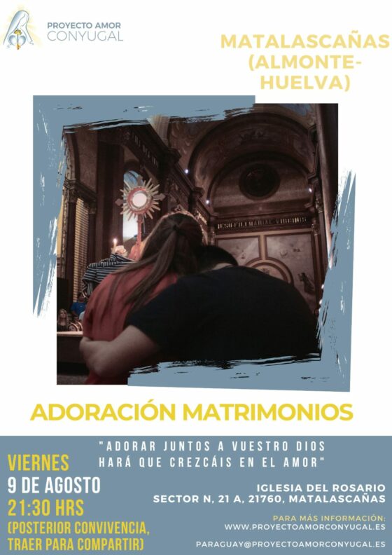 Encuentro de adoración en Matalascañas