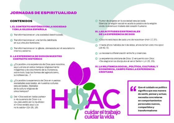 Jornadas de Espiritualidad de la HOAC de Huelva