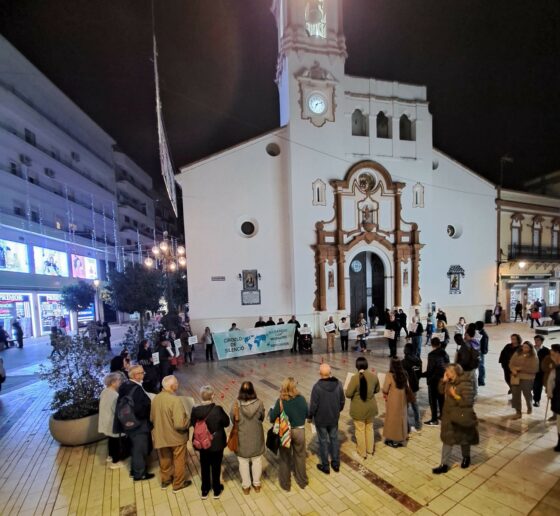 Celebrado el Círculo de Silencio de noviembre organizado por el Secretariado Diocesano de Migraciones