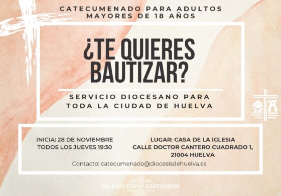 La Diócesis de Huelva impulsa la formación para la Iniciación Cristiana de adultos