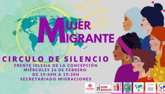 El Secretariado Diocesano de Migraciones convoca un nuevo Círculo de Silencio