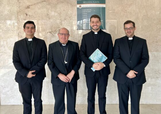 El rector del Seminario de Huelva defiende en Sevilla su tesis de licenciatura sobre la cristología esponsal en Orígenes de Alejandría