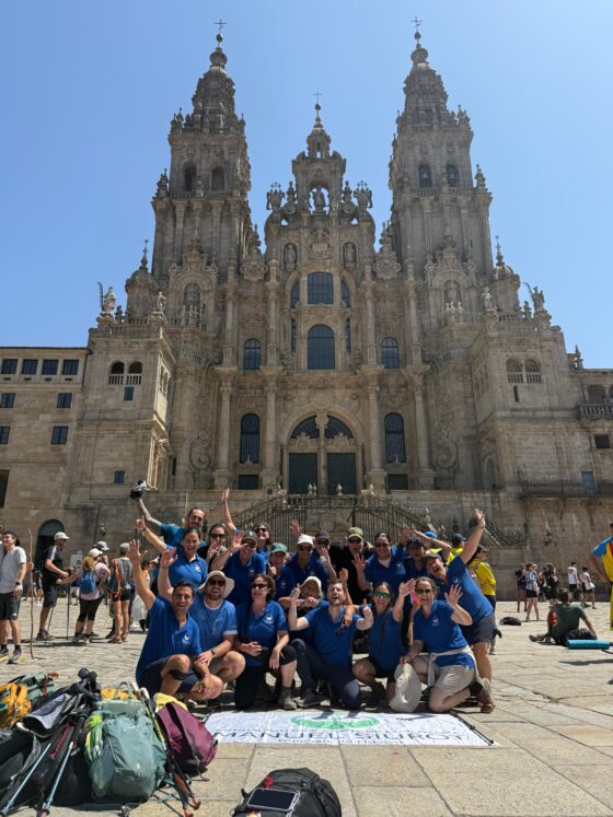 La Fundación Diocesana de Enseñanza Manuel Siurot culmina su peregrinación a Santiago de Compostela