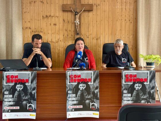 Cáritas Diocesana de Huelva lanza la campaña “Nadie Sin Hogar 2025”con el lema “Sin hogar, pero con sueños”