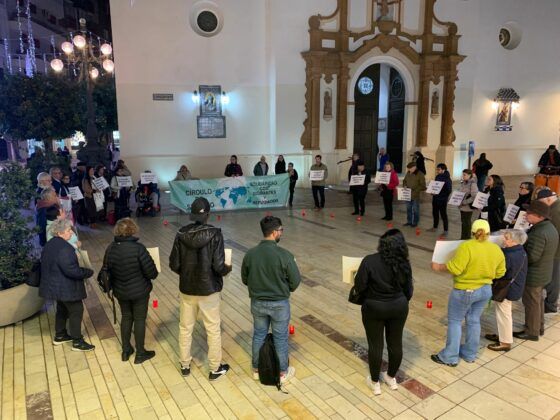 El Secretariado de Migraciones celebra el tercer Círculo de Silencio del curso pastoral